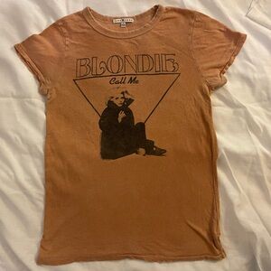 Junk Food Blondie call me concert tee Size S women